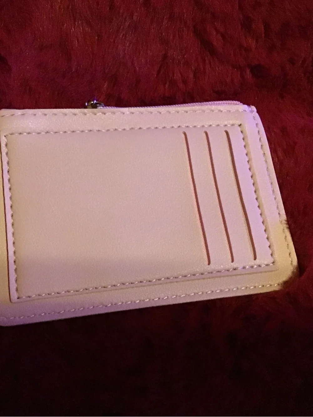 Pink Little Twin Stars Card Holder Wallet